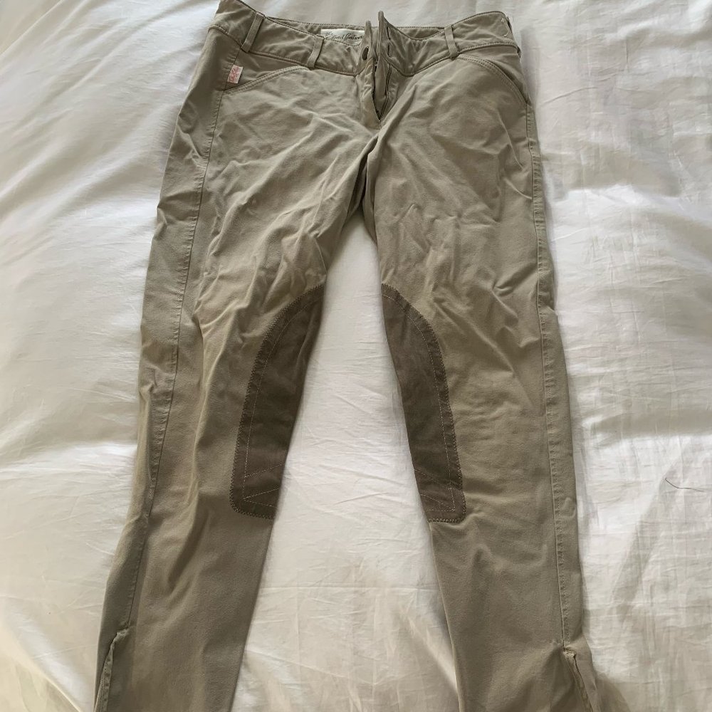 Tailored Sportsman Tan Riding Breeches, size 30